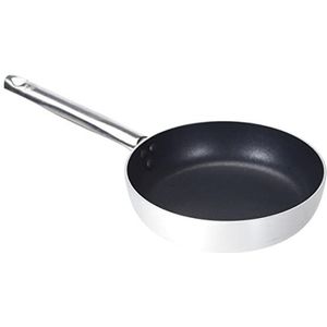 Pentole Agnelli Platinum pan, roestvrij staal, recht, 20 cm, zilverkleurig