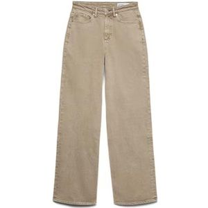 Vero Moda Vmtessa Hr Straight Jeans Color Ga Noos Damesjeans, Zilveren nerts