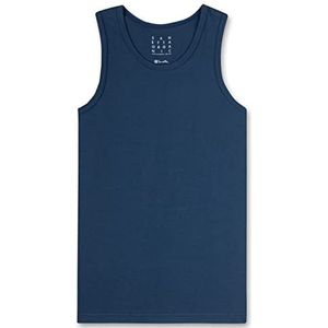 Sanetta Onderhemd voor jongens, jeansblauw, donkerblauw, 152, jeans donkerblauw