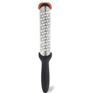 Cuisipro Grove rasp, lemmet en frame, PP/TPR handvat en PCTG rasp, roestvrij staal/zwart, 29,2 x 8 x 1,8 cm