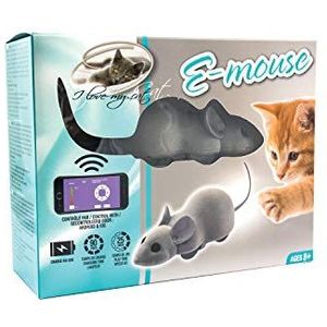 Riga E Mouse I Love My Cat verbonden muis voor katten