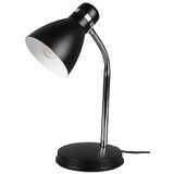 Reality, Tafellamp, Harvey 1xE27, max.10,0 W Lichaam: Metaal, mat zwart L:14,5cm, H:33,0cm, P:22,0cm Snoerschakelaar, Flexibel, IP20, Zonder verlichter,
