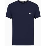 Emporio Armani T-Shirt Modal Souple Homme, Marine, L, bleu marine, L