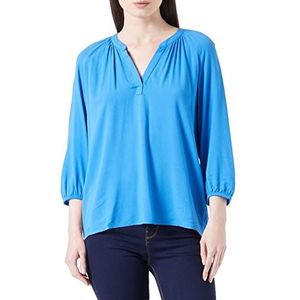 s.Oliver Blouse, 3/4-mouw blouse, 3/4-mouwen, dames, Blauw