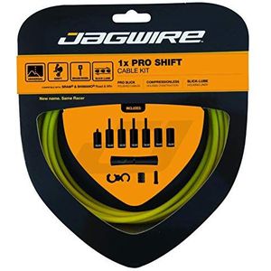 Jagwire Pro kabel en bescherming voor volwassenen, uniseks, geel, Eén maat