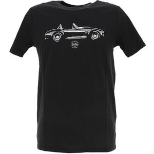 Teddy Smith T-Shirt à col Rond - T-Cars MC, Charbon, M