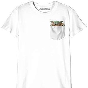 cotton division T-shirt voor jongens, Wit.