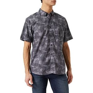 Hurley OAO Palm Trip Herenhemd met stretch, zwart.