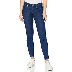 Lee Scarlett Cropped Skinny Jeans voor dames, blauw (Clean Say)