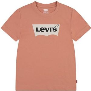 Levi's Kt-knit Top T-shirt voor jongens, Oranje Fulva