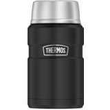 Thermos King Drinkfles 710ml zwart/zilver