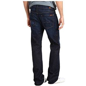 7 For All Mankind Austyn Relaxed Straight Leg Herenjeans, Los Angeles Dark 36