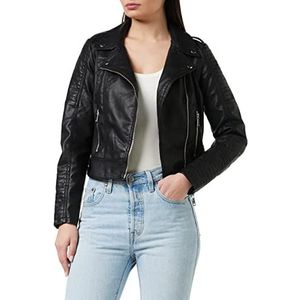 Vero Moda Vmkerriultra Short Coated Jacket Noos Damesjas, Zwart