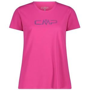 CMP T-shirt voor dames, T-shirt voor dames, Fuchsia
