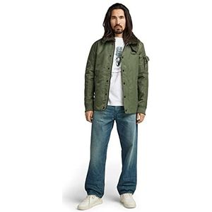 G-STAR RAW Field Liner herenjas, groen (Lt Hunter C143-8165), XS, groen (Lt Hunter C143-8165)