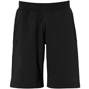 Kempa Status shorts voor heren, casual, zwart, zwart.