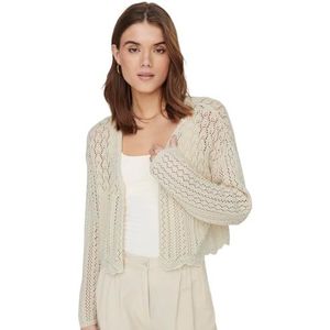 ONLY Onlnola 7/8 Life Open Cardigan Nca Knt Damesvest, Danser in de wolken