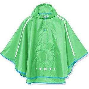 Playshoes Regenponcho opvouwbare regenjas, groen 29, L unisex kinderen, Groen