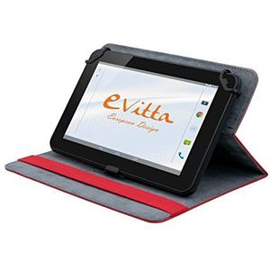 E-Vitta Stand 2P beschermhoes voor tablets van 9,7 - 10,1 inch, rood
