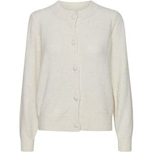 ICHI Dames cardigan, 114201/Cloud Dancer, M, 114201/Cloud Dancer