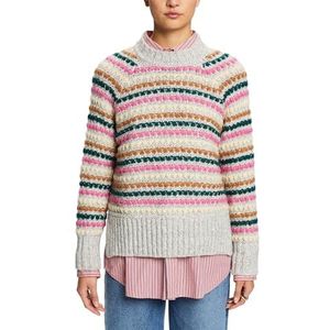 ESPRIT 103ee1i317 damessweater, Lichtgrijs
