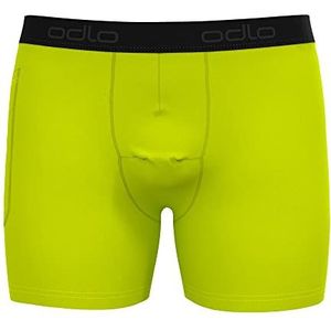 Odlo Men's Active Sport 3 inch Liner Shorts, evening primrose, S