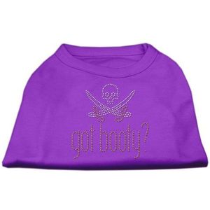 Mirage Pet Products Got Booty Hond T-shirt, met strass-steentjes, maat XXXL, violet