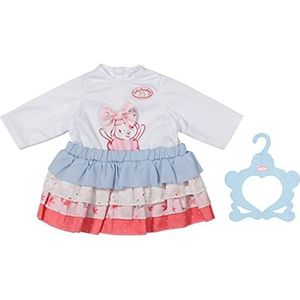 Baby Annabell Outfit Shirt en Rok - Poppenkleding 43 cm
