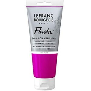 Lefranc Bourgeois Flashe Acryltube, 80 ml, neonroze