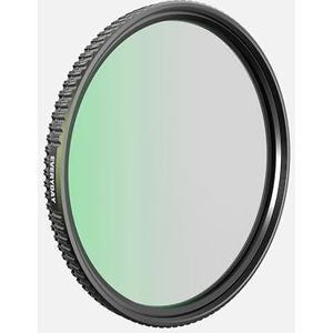 PolarPro De korte broek is geschikt voor elke dag - Zwarte nevel met sterkte 1/4-52 mm - Camerafilter - In samenwerking met Garett King