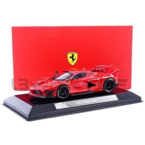 Bburago Ferrari FXX-K EVO (2017): modelauto in schaal 1:43, Ferrari Racing serie, geschenkdoos, wit (18-36311)