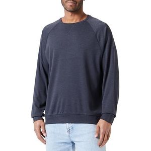 Dagi Sweat-shirt Everfresh à manches longues et col rond détaillé pour homme, smoke, S