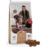 MERA Pure Sensitive Kalkoen & Rijst Junior Droogvoer voor jonge honden, suikervrij, gezond voer voor gevoelige honden, tarwevrij (12,5 kg)