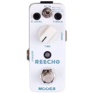 Mooer Reecho Delay pedaal digitaal 3 modi: analoge echte Echo Tape Echo 5-780ms