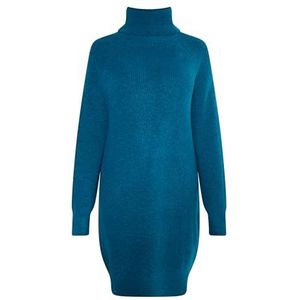 ALARY Robe en tricot pour femme 10428695-AL01, bleu pétrole, taille S, Robe en tricot, S