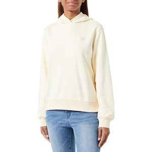 Calvin Klein Jeans Ck Embro Badge Regular Sweatshirt met capuchon voor dames, Vanille