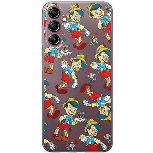 ERT GROUP Telefoonhoesje voor Samsung A14 4G/5G origineel en officieel gelicentieerd Disney-motief Pinocchio 002, perfect aangepast aan de vorm van de mobiele telefoon, gedeeltelijk bedrukt