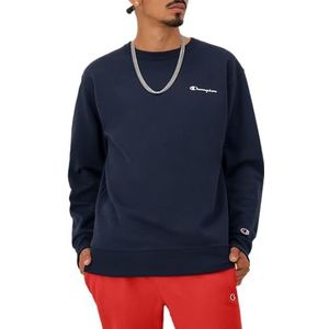 Champion Powerblend Polaire pour homme avec inscription sur la poitrine gauche, Bleu marine-y08160, Taille XL