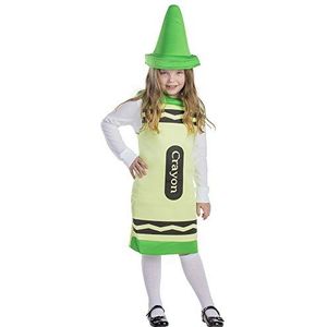 Dress Up America Déguisement de Crayon vert pour enfants, 8-10 ans