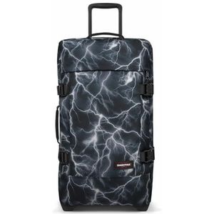 Eastpak TRANVERZ M Koffer 67 cm, 78 l, grijs (Sunday Grey), Volt zwart.