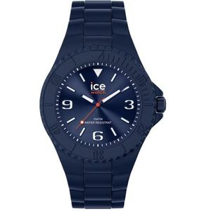 Ice-Watch - ICE Generation Dark Blue - Blauw herenhorloge met siliconen armband - 019875 (Large)