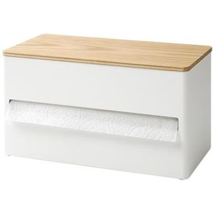 Yamazaki 1645 Witte stalen keukenrolhouder