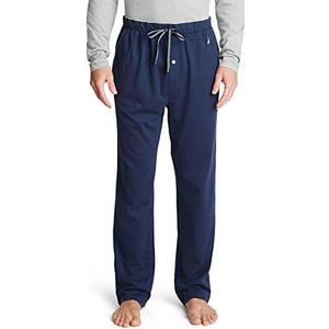 Nautica Herenpyjamabroek, gebreide broek, Navy Blauw