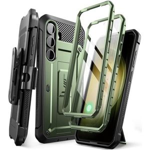 SUPCASE Unicorn Beetle Pro beschermhoes voor Samsung Galaxy S24 Plus 5G (2024), [extra frontframe], robuuste dubbellaagse all-round hoes met riemclip en standaard met displaybescherming
