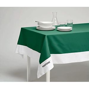 SWEET HOME Pantone™ Tafelkleed, rechthoekig, 6-zits, 140 x 180 cm, 100% katoen, 220 g, groen