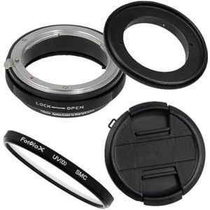 Fotodiox Macro Reverse-adapter, compatibel met 77 mm filterdraad op Nikon F Mount Camera's