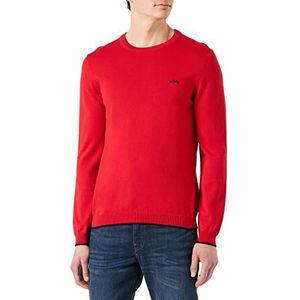 BOSS Rallo Knitwear heren, Bright Red624, S, Bright Red624