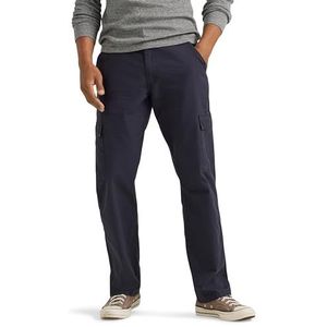 Wrangler Authentics Casual broek voor heren, Marineblauw Ripstop