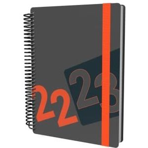 Collins Delta A6 weekkalender 2022/2023, oranje