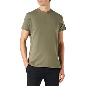 Mil-Tec T-shirt met korte mouwen, klassieke militaire stijl, 6 kleuren om uit te kiezen, heren T-shirt, groen